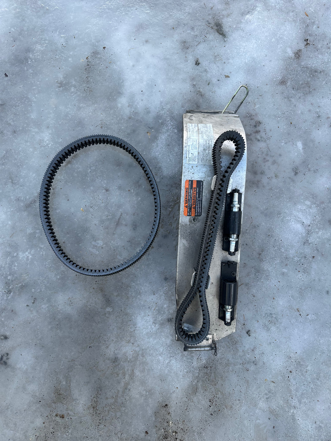 Variatorskydd med variatorrem Yamaha Venture 700