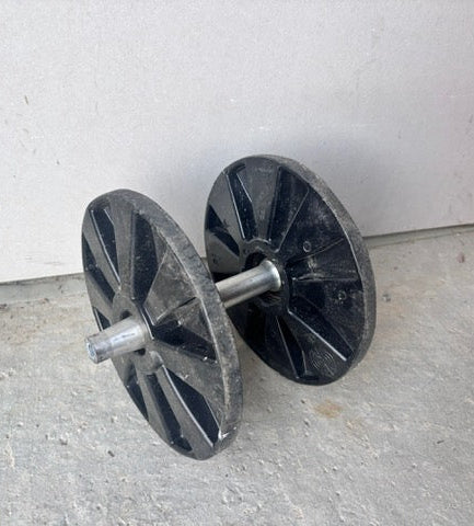 8" Vändhjul med axel till Sidewinder / Viper